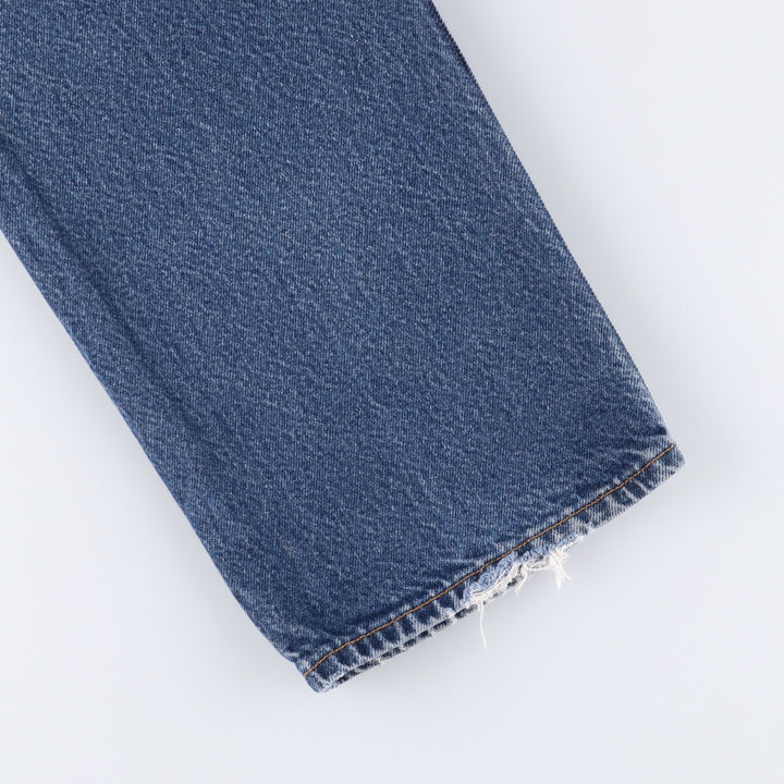 Levi's 505 REGULAR FIT tapered denim pants for men, size w36 cotton blue type Vintage Second Hand