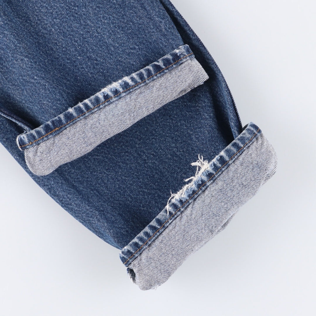 Levi's 505 REGULAR FIT tapered denim pants for men, size w36 cotton blue type Vintage Second Hand
