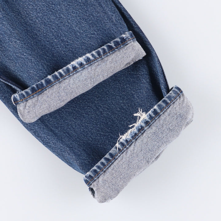 Levi's 505 REGULAR FIT tapered denim pants for men, size w36 cotton blue type Vintage Second Hand