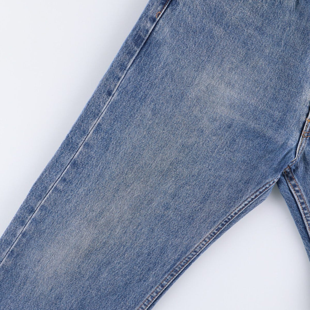 Levi's 505 tapered denim pants for men, size w38 cotton Blue type light blue Vintage Second Hand
