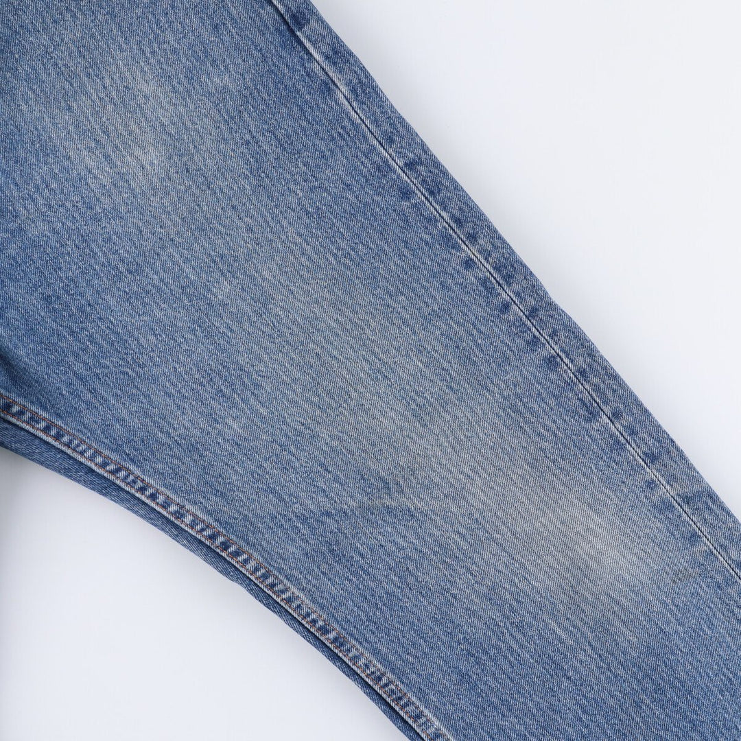 Levi's 505 tapered denim pants for men, size w38 cotton Blue type light blue Vintage Second Hand