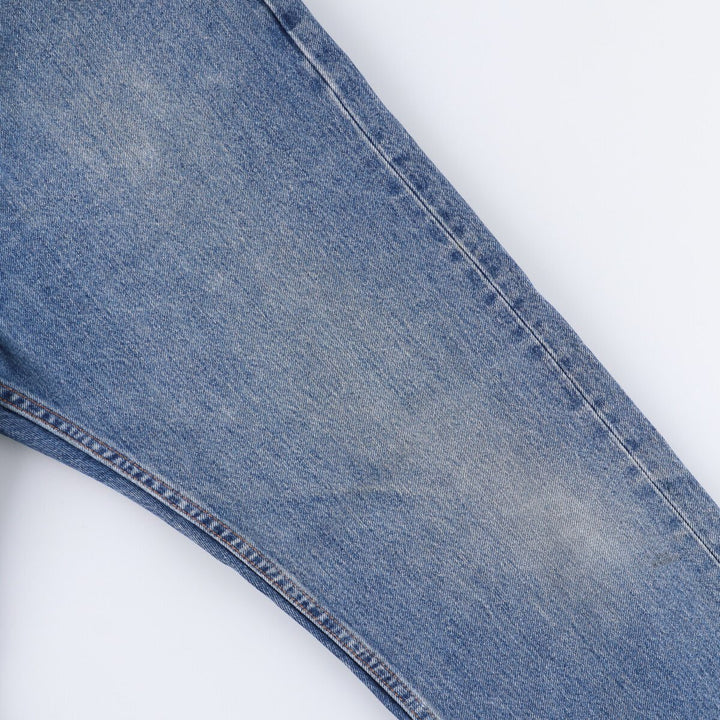 Levi's 505 tapered denim pants for men, size w38 cotton Blue type light blue Vintage Second Hand