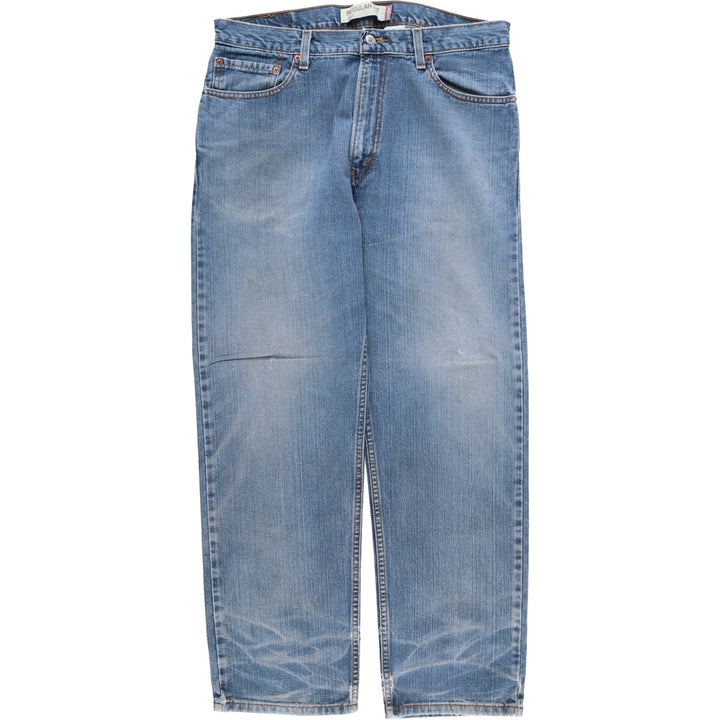 Levi's 505 REGULAR FIT tapered denim pants for men, size w37 cotton Blue type light blue Vintage Second Hand