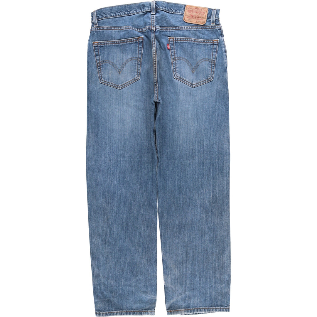 Levi's 505 REGULAR FIT tapered denim pants for men, size w37 cotton Blue type light blue Vintage Second Hand