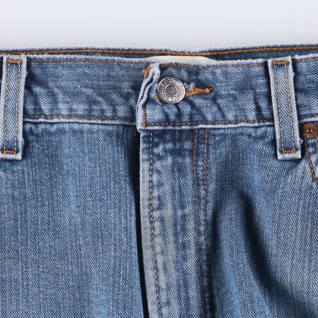 Levi's 505 REGULAR FIT tapered denim pants for men, size w37 cotton Blue type light blue Vintage Second Hand