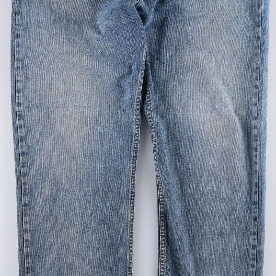 Levi's 505 REGULAR FIT tapered denim pants for men, size w37 cotton Blue type light blue Vintage Second Hand