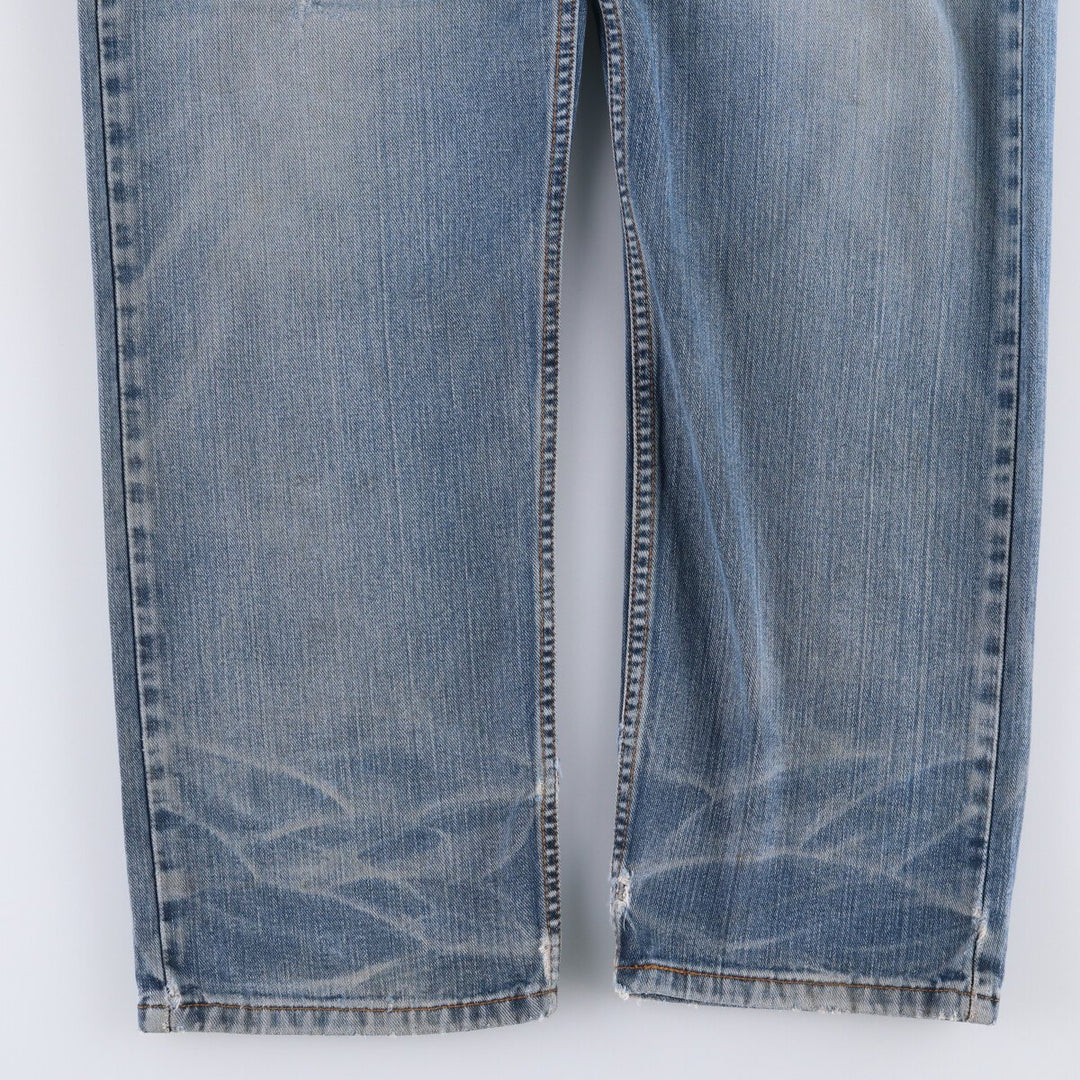 Levi's 505 REGULAR FIT tapered denim pants for men, size w37 cotton Blue type light blue Vintage Second Hand