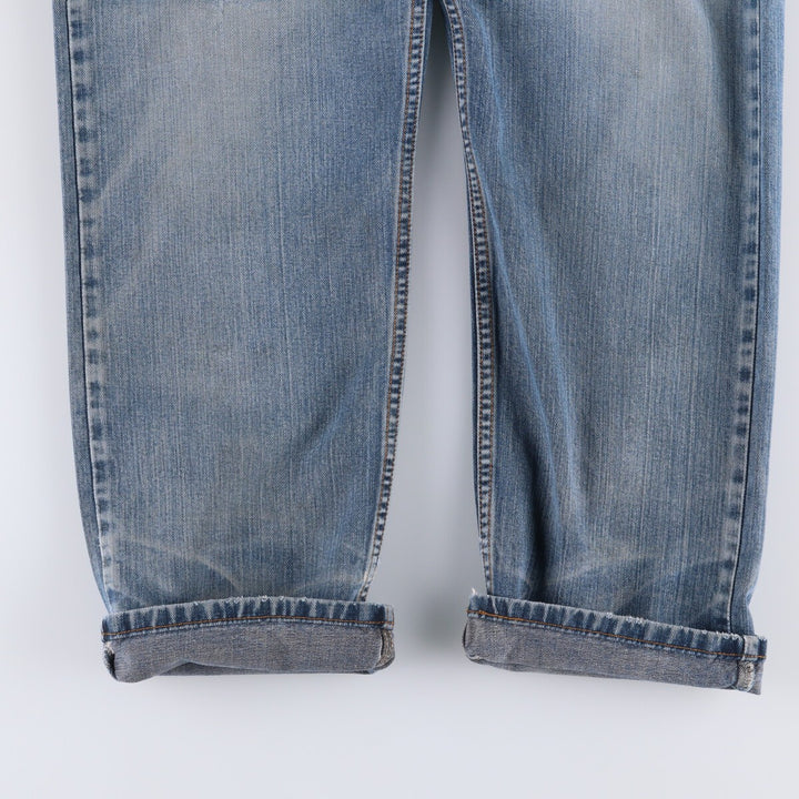 Levi's 505 REGULAR FIT tapered denim pants for men, size w37 cotton Blue type light blue Vintage Second Hand