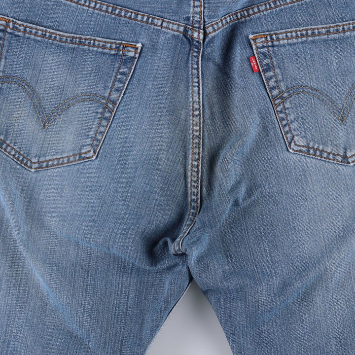 Levi's 505 REGULAR FIT tapered denim pants for men, size w37 cotton Blue type light blue Vintage Second Hand
