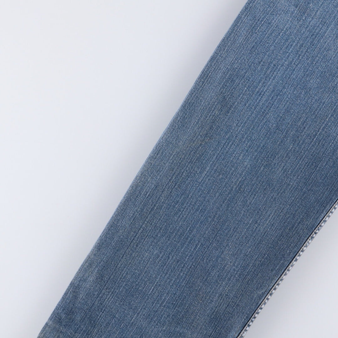 Levi's 505 REGULAR FIT tapered denim pants for men, size w37 cotton Blue type light blue Vintage Second Hand
