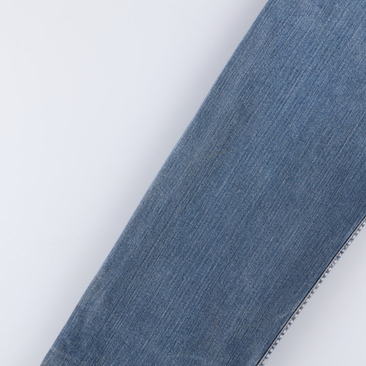 Levi's 505 REGULAR FIT tapered denim pants for men, size w37 cotton Blue type light blue Vintage Second Hand