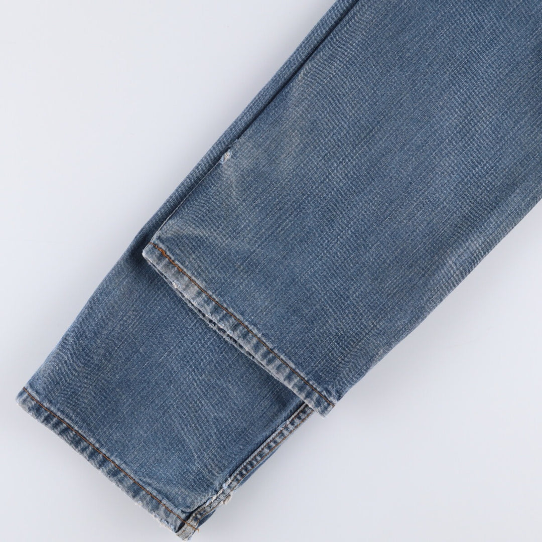 Levi's 505 REGULAR FIT tapered denim pants for men, size w37 cotton Blue type light blue Vintage Second Hand