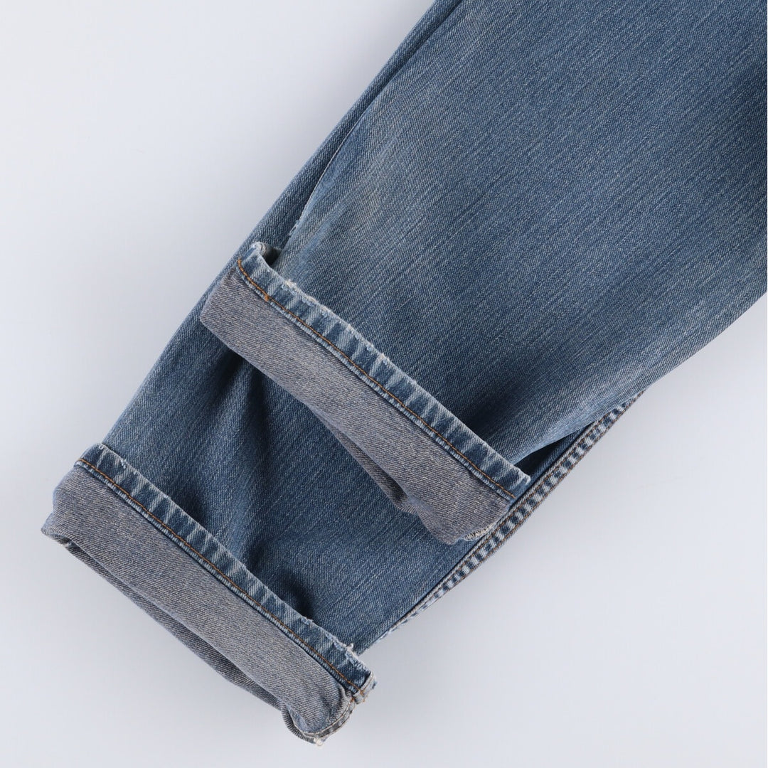 Levi's 505 REGULAR FIT tapered denim pants for men, size w37 cotton Blue type light blue Vintage Second Hand