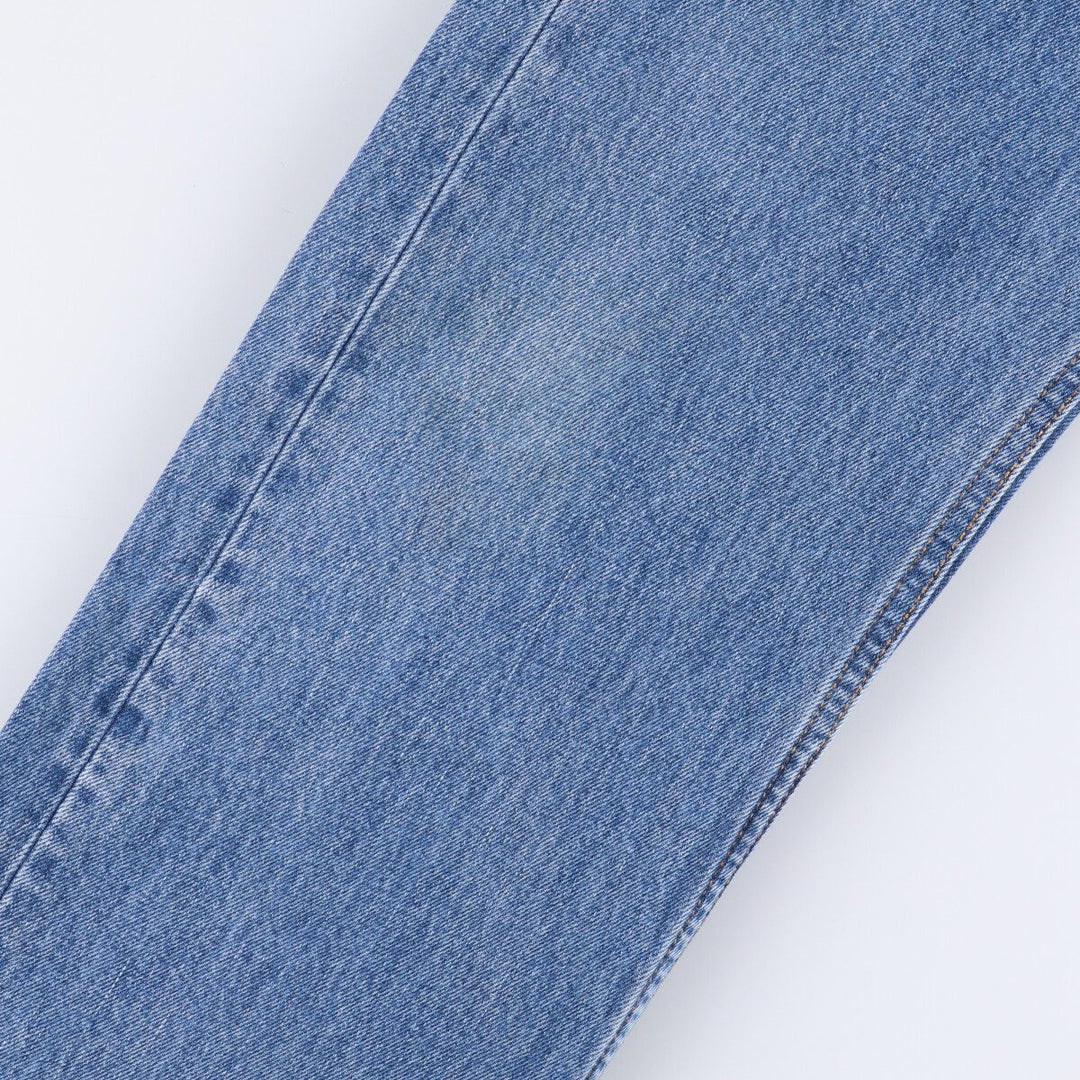 Levi's 505 tapered denim pants for men, size W34 cotton Blue type light blue Vintage Second Hand