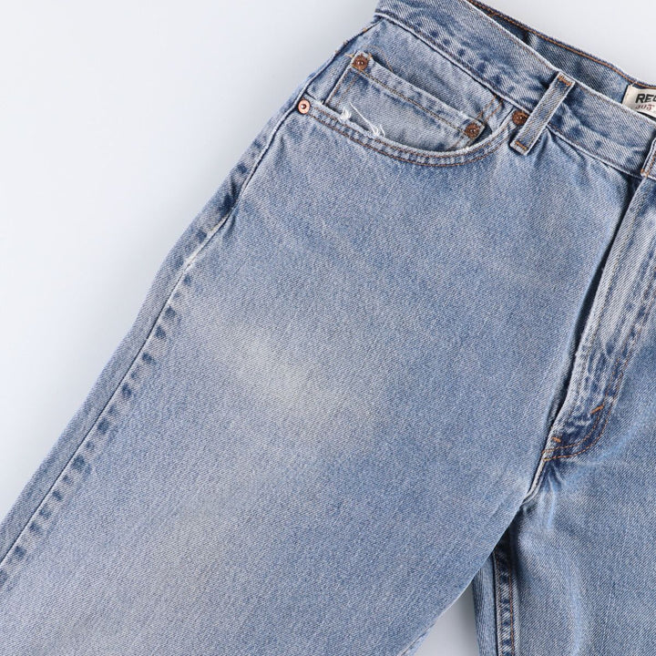 Levi's 505 REGULAR FIT tapered denim pants for men, size w37 cotton Blue type light blue Vintage Second Hand