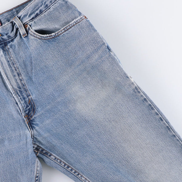 Levi's 505 REGULAR FIT tapered denim pants for men, size w37 cotton Blue type light blue Vintage Second Hand