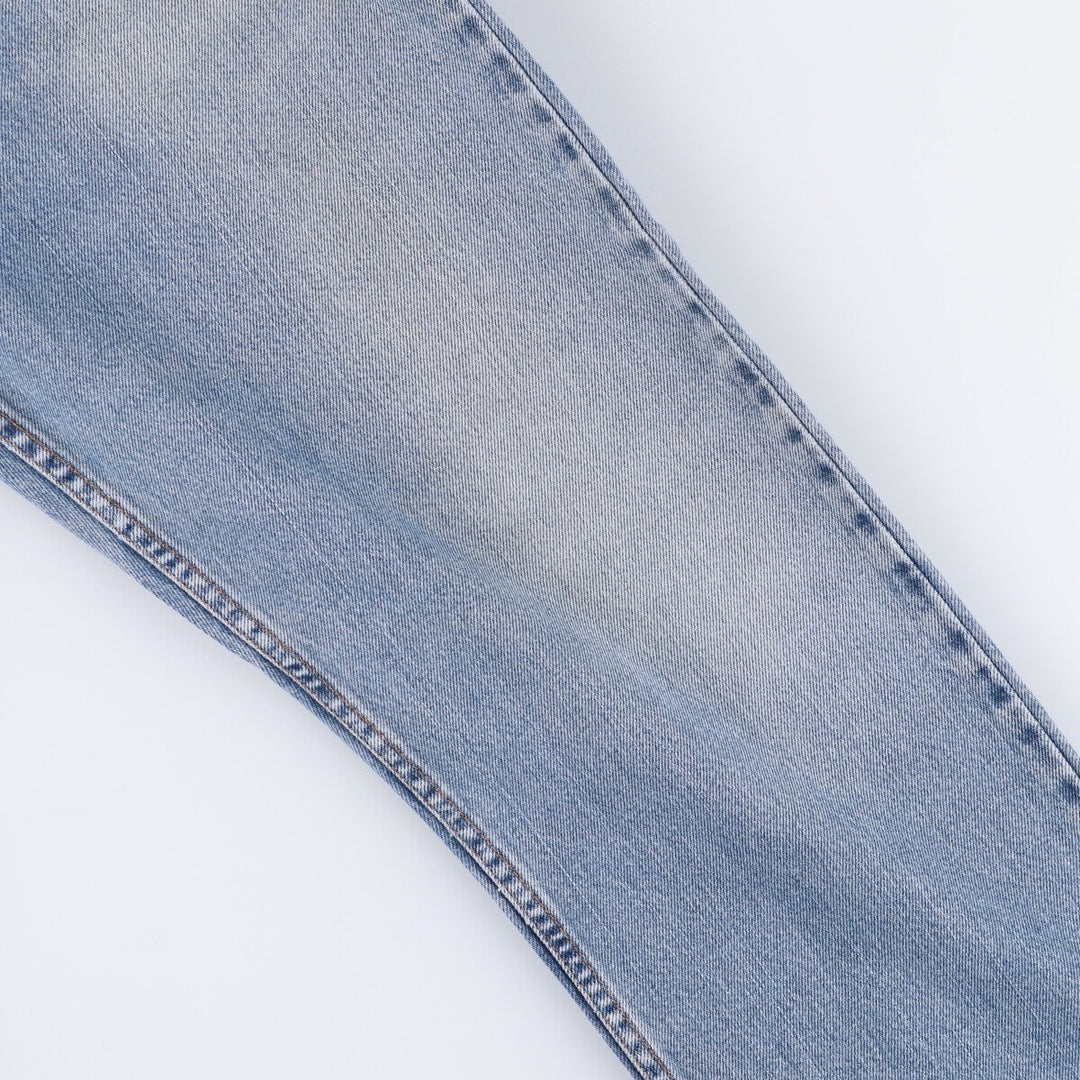 Levi's 505 REGULAR FIT tapered denim pants for men, size w37 cotton Blue type light blue Vintage Second Hand
