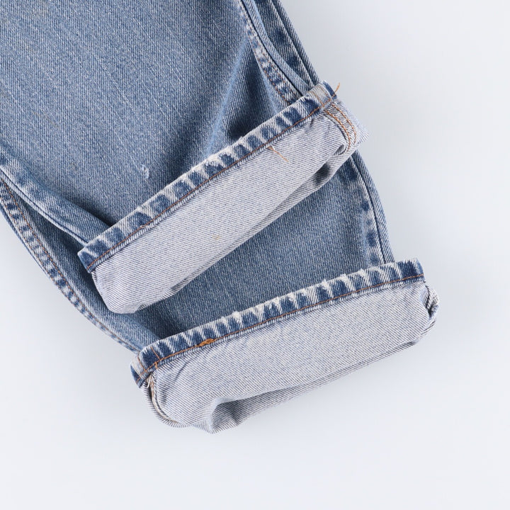 Levi's 505 REGULAR FIT tapered denim pants for men, size w37 cotton Blue type light blue Vintage Second Hand