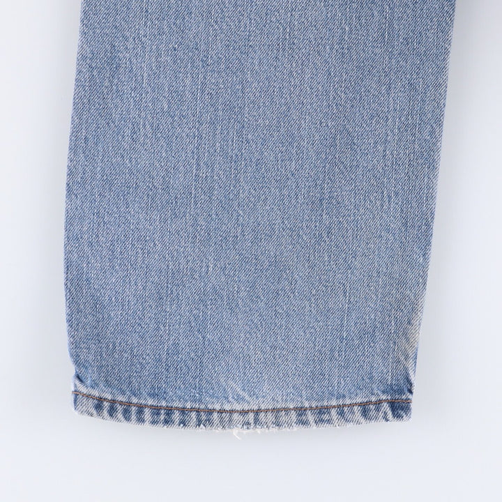 Levi's 505 REGULAR FIT tapered denim pants for men, size w37 cotton Blue type light blue Vintage Second Hand