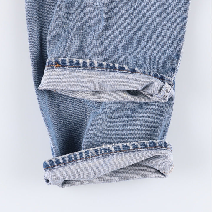 Levi's 505 REGULAR FIT tapered denim pants for men, size w37 cotton Blue type light blue Vintage Second Hand