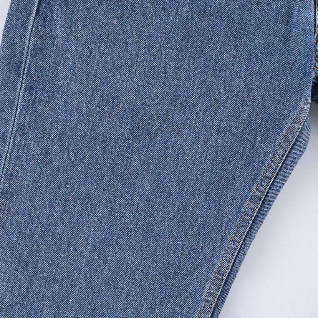 Levi's 505 tapered denim pants for men, size w37 cotton blue type Vintage Second Hand