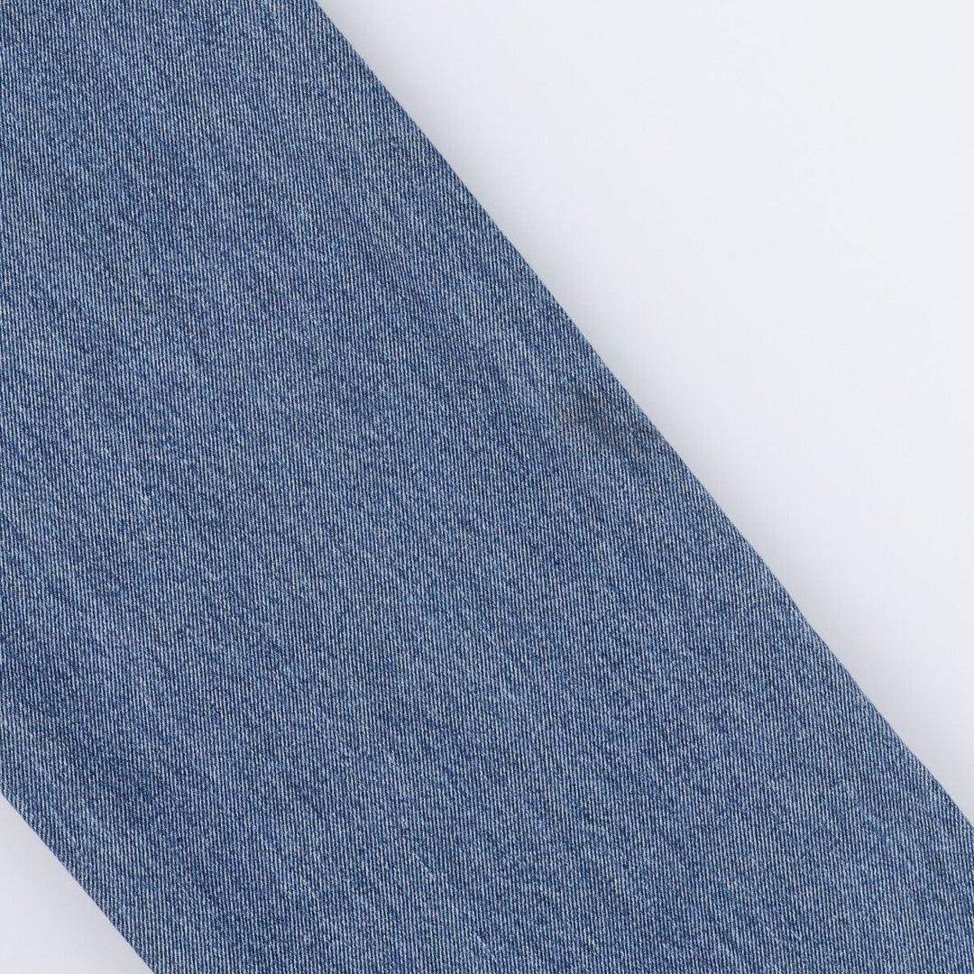 Levi's 505 tapered denim pants for men, size w37 cotton blue type Vintage Second Hand