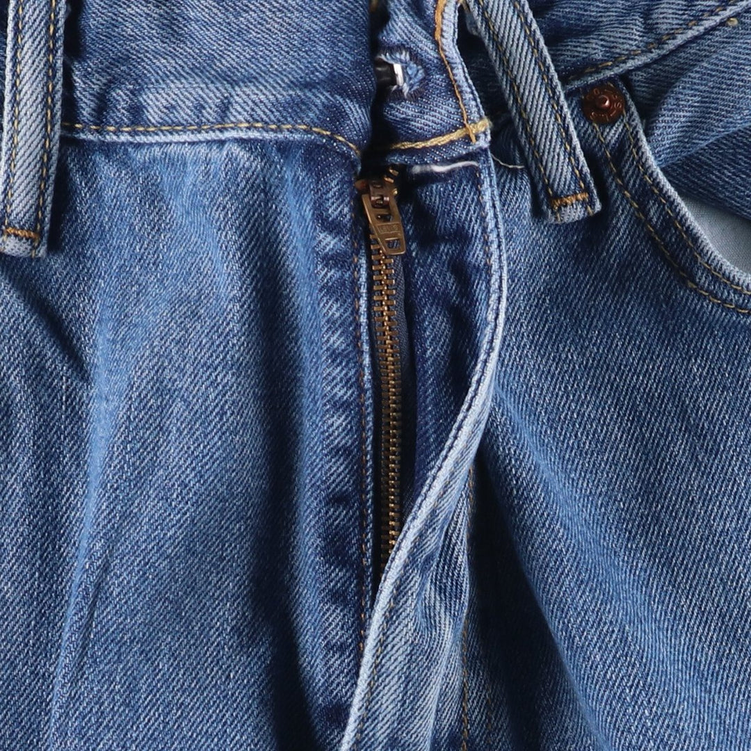 Levi's 505 REGULAR FIT tapered denim pants for men, size w36 cotton blue type Vintage Second Hand