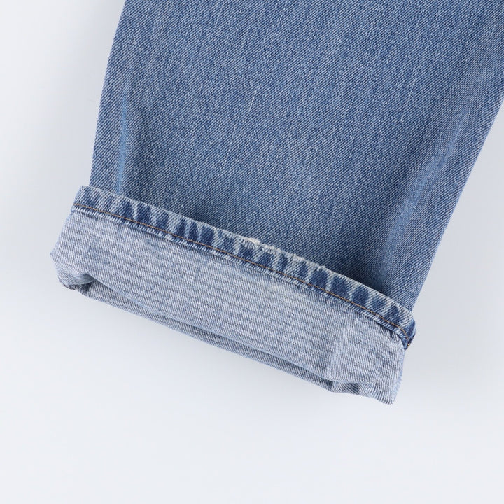 Levi's 505 REGULAR FIT tapered denim pants for men, size w36 cotton blue type Vintage Second Hand