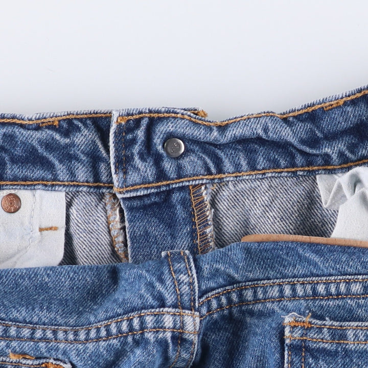 Levi's 505 tapered denim pants for men, size W34 unclear blue type Vintage Second Hand