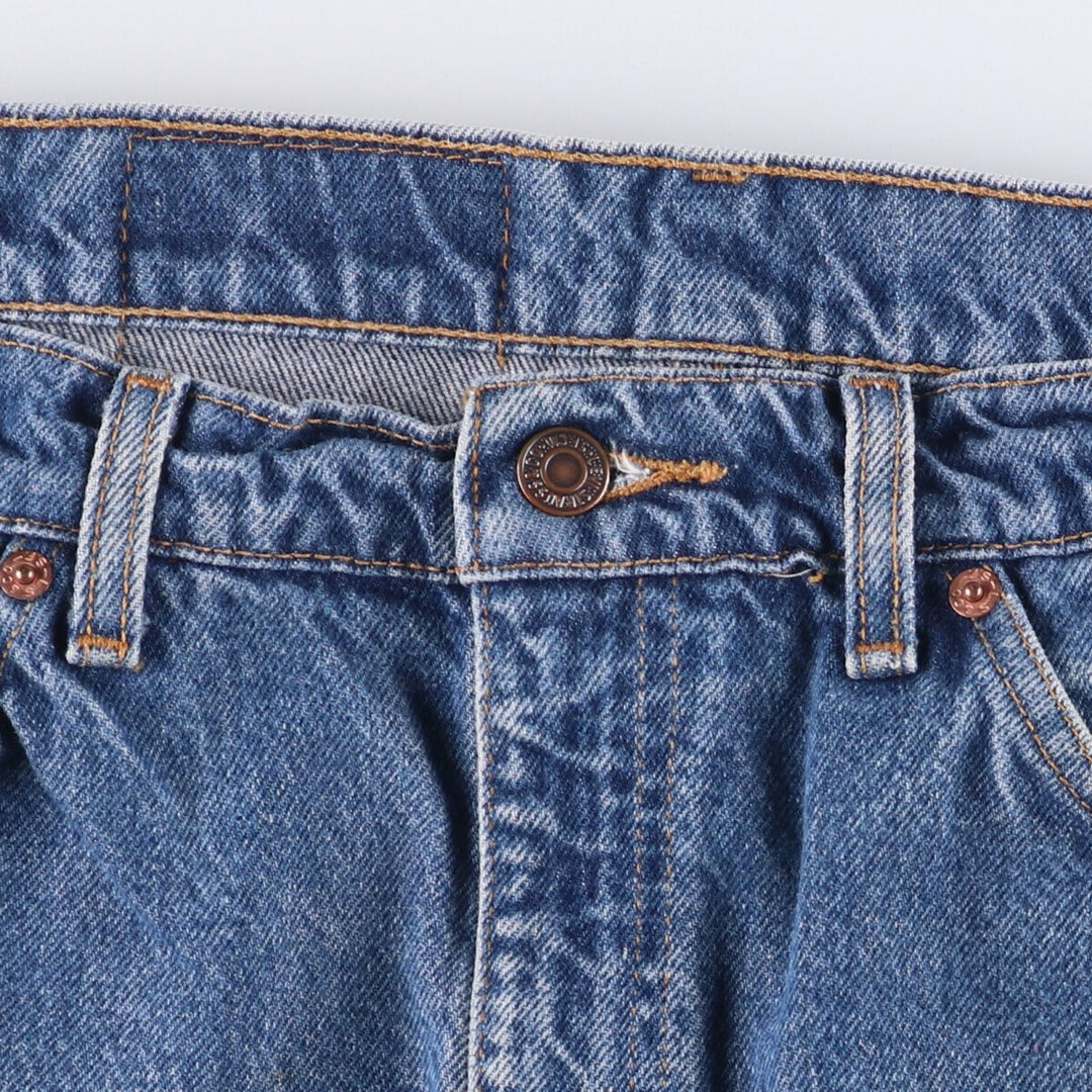 Levi's 505 tapered denim pants for men, size W34 unclear blue type Vintage Second Hand
