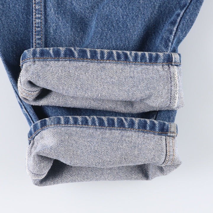 Levi's 505 tapered denim pants for men, size W34 unclear blue type Vintage Second Hand