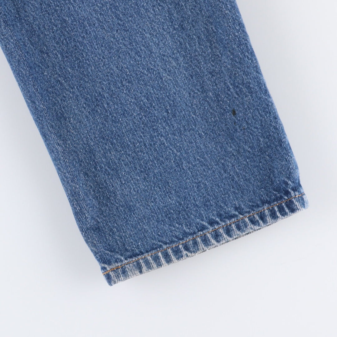 Levi's 505 tapered denim pants for men, size W34 unclear blue type Vintage Second Hand