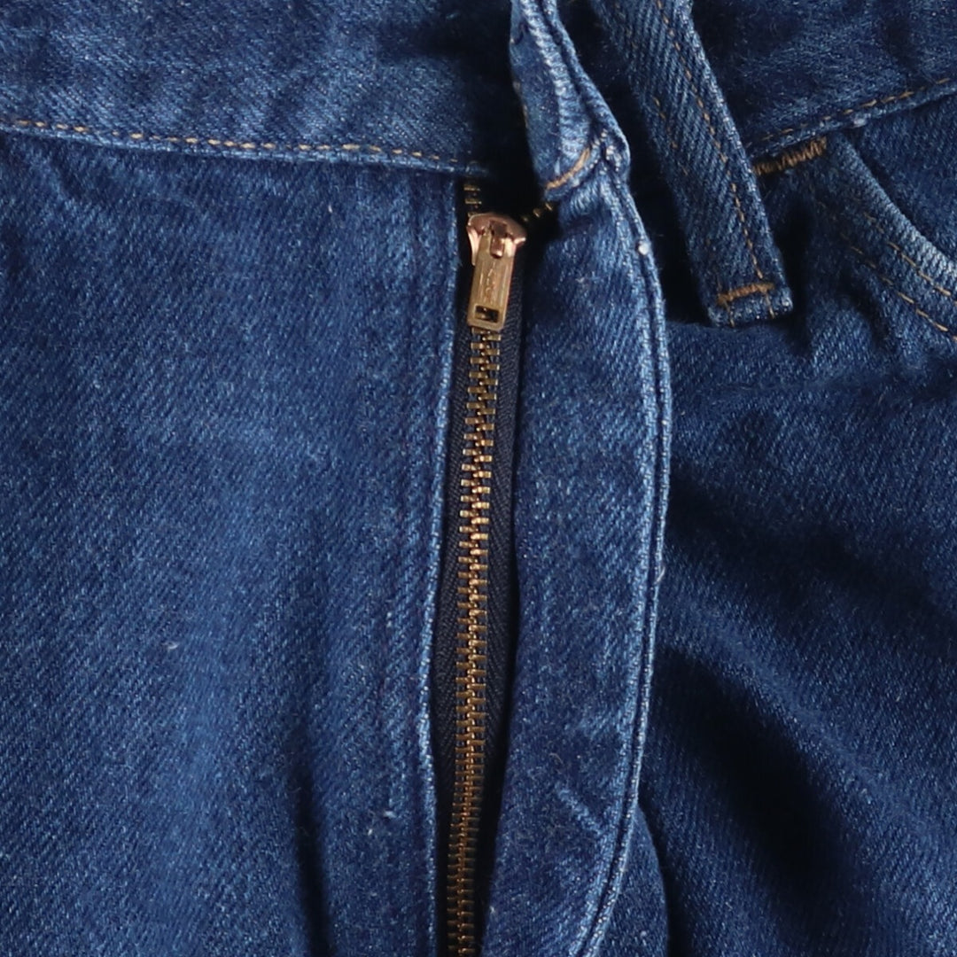 Vintage 80s-90'S Rustler Straight Denim Pants, Made in USA, Men's, Size W33 unclear navy blue type Vintage Second Hand