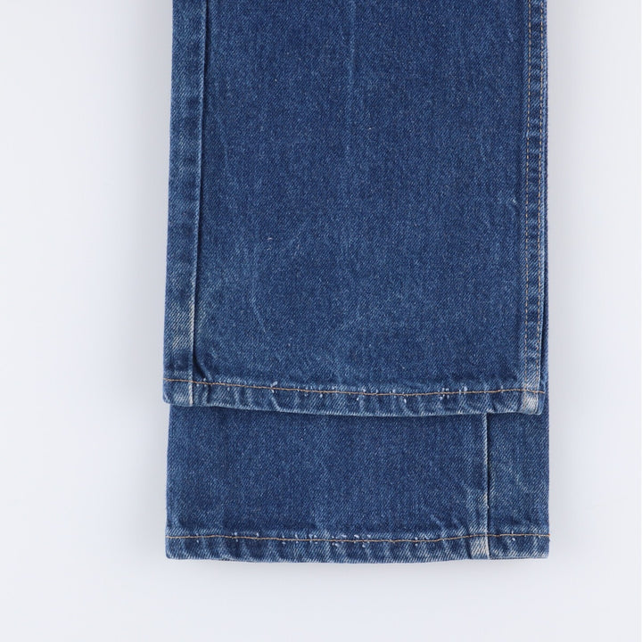 Vintage 80s-90'S Rustler Straight Denim Pants, Made in USA, Men's, Size W33 unclear navy blue type Vintage Second Hand