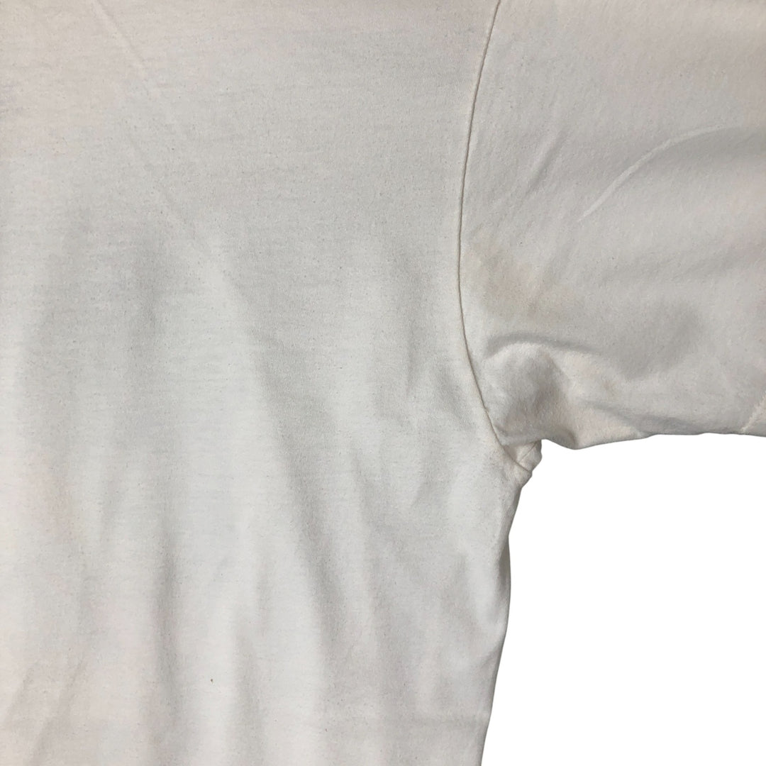 DAVID BOWIE David Bowie Band T-shirt Band T Men's L size cotton white type Vintage Second Hand