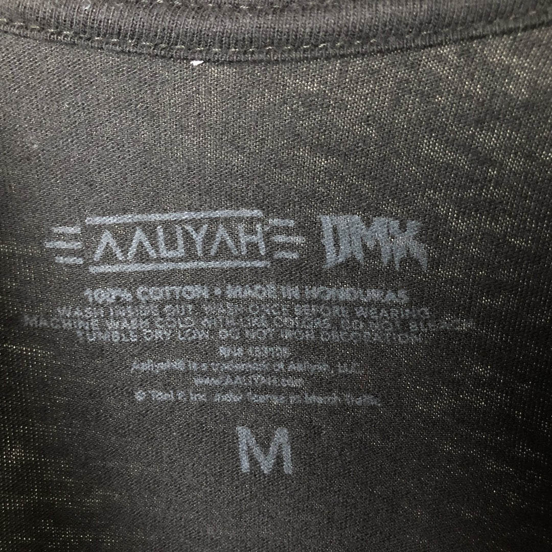 DMX AALIYAH Rap T-shirt, Men's Size Small cotton black type Vintage Second Hand