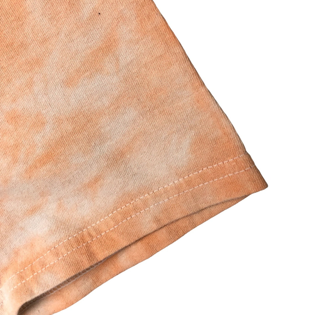 Nas Tie-Dye Pattern Rap T-Shirt, Men's XL cotton orange type Vintage Second Hand