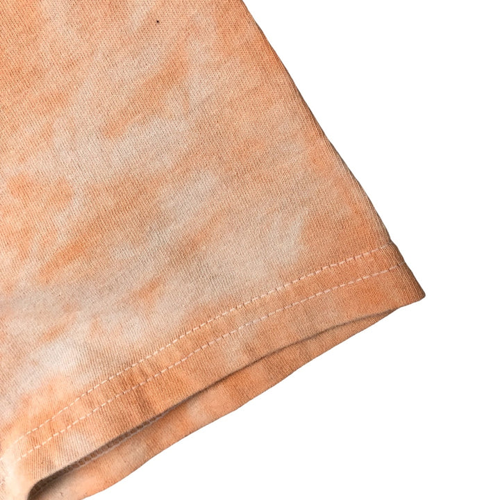 Nas Tie-Dye Pattern Rap T-Shirt, Men's XL cotton orange type Vintage Second Hand