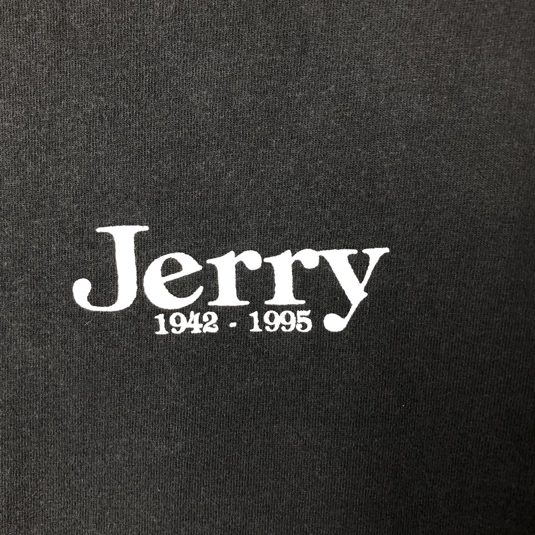 90'S Power Pro Jerry Garcia Band T-Shirt, Made in USA, Men's XL cotton black type Vintage Second Hand