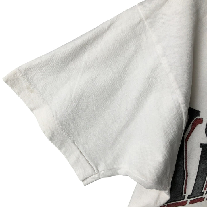 90'S Fruit of the Loom Elvis Presley Band T-Shirt, Made in USA, Men's Size Medium, Vintage cotton white type Vintage Second Hand