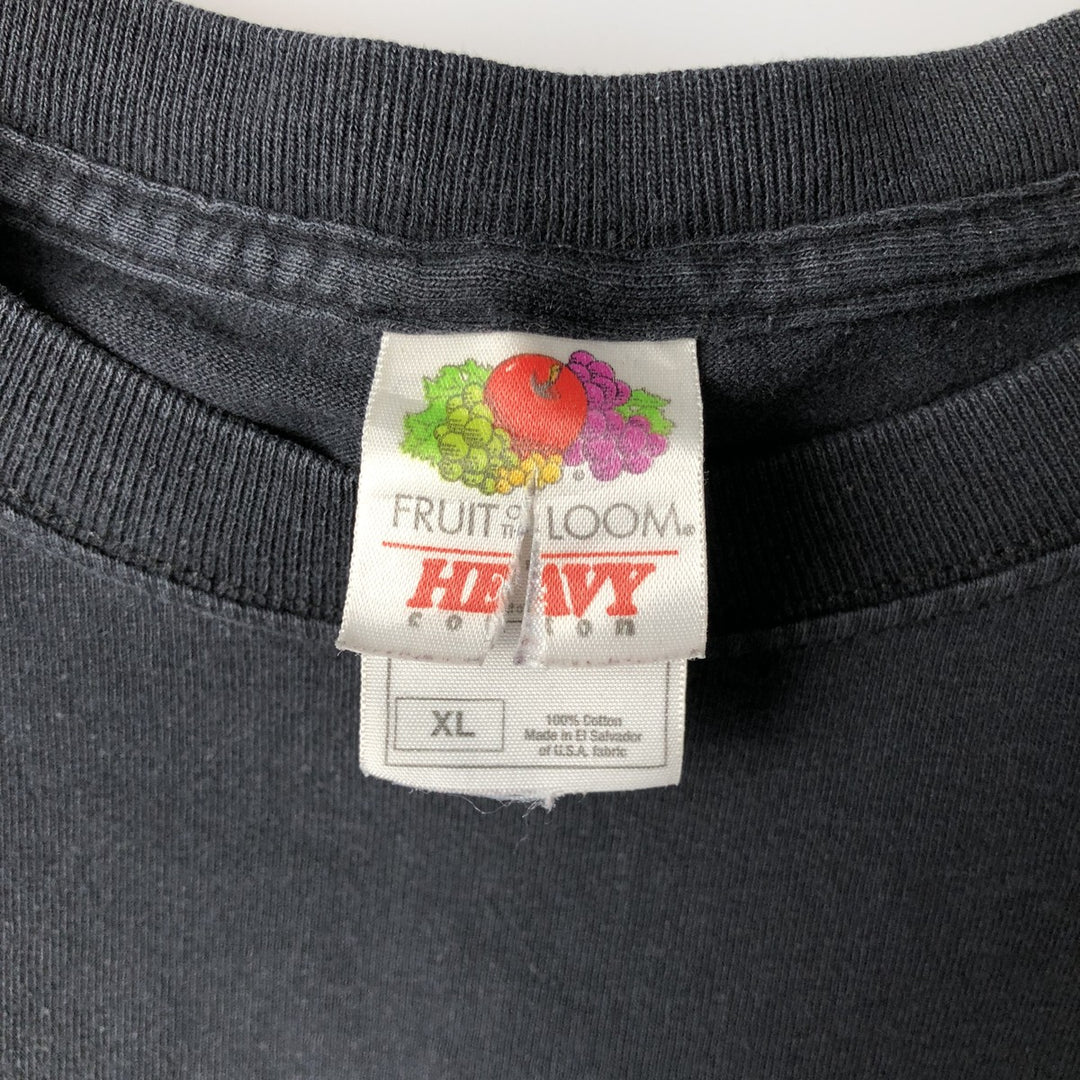 00'S Fruit of the Loom Van Halen Band T-Shirt, Men's Size XL cotton black type Vintage Second Hand