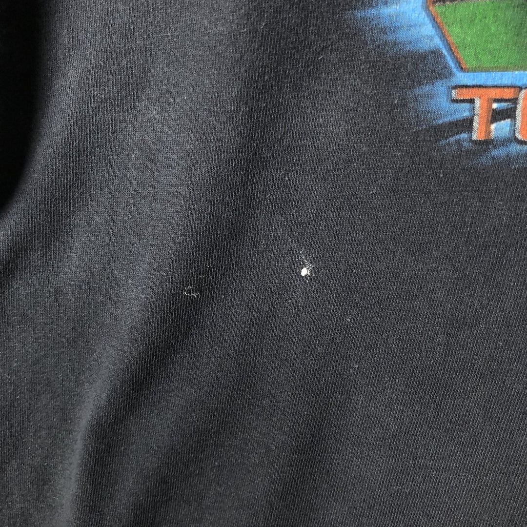 00'S Fruit of the Loom Van Halen Band T-Shirt, Men's Size XL cotton black type Vintage Second Hand