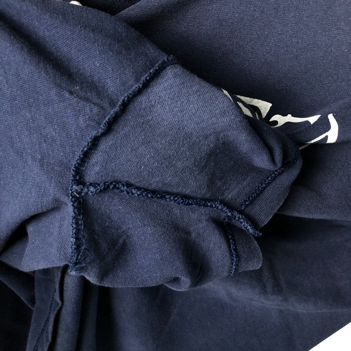 90s-00'S The Exploited Skull Pattern Band T-Shirt, Men's Size Medium, Vintage unclear navy blue type Vintage Second Hand