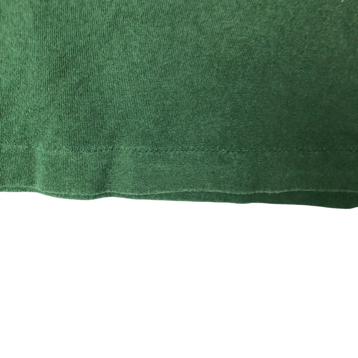 TRENCH ULTRA Bird Print Animal T-Shirt, Made in USA, Men's XL cotton Green type dark green Vintage Second Hand