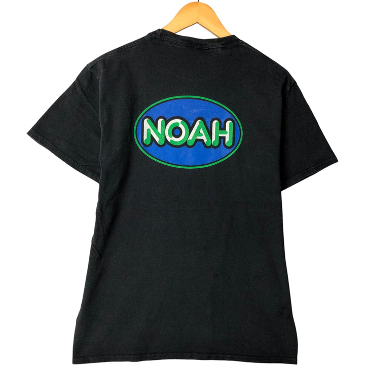 Noah Surf Skate T-shirt, Men's Size M cotton black type Vintage Second Hand