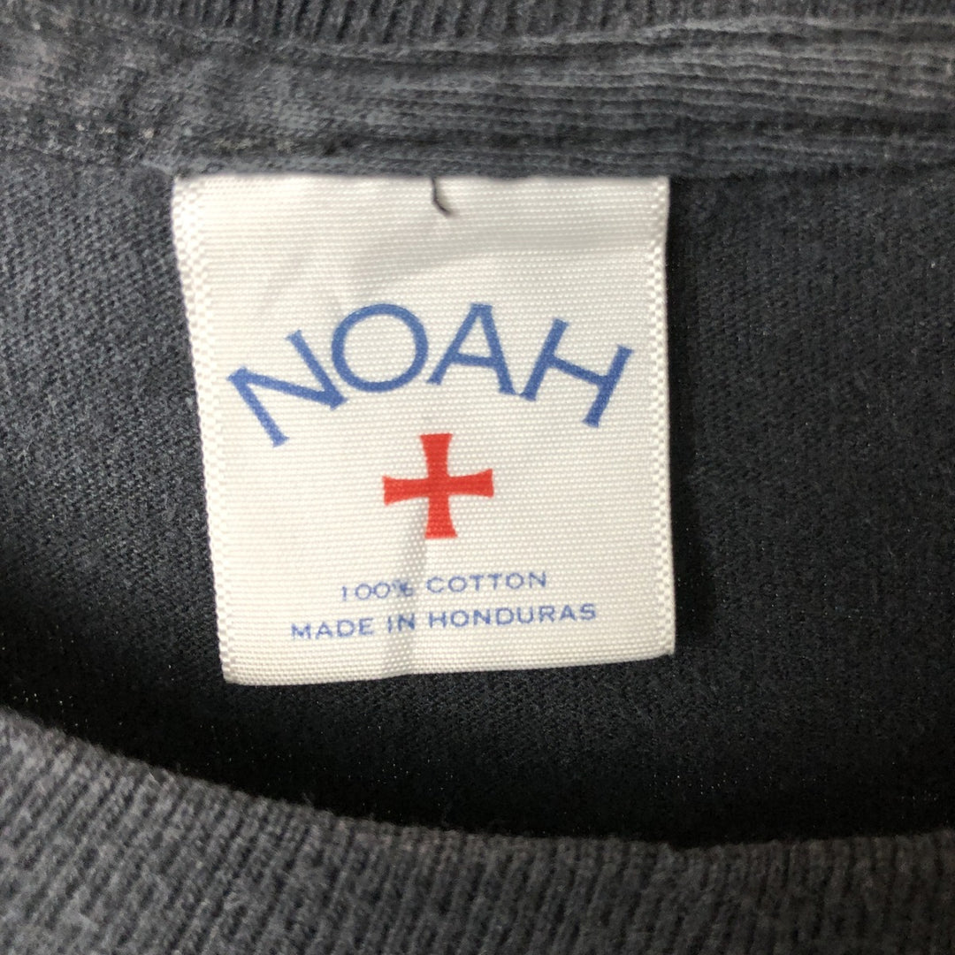 Noah Surf Skate T-shirt, Men's Size M cotton black type Vintage Second Hand