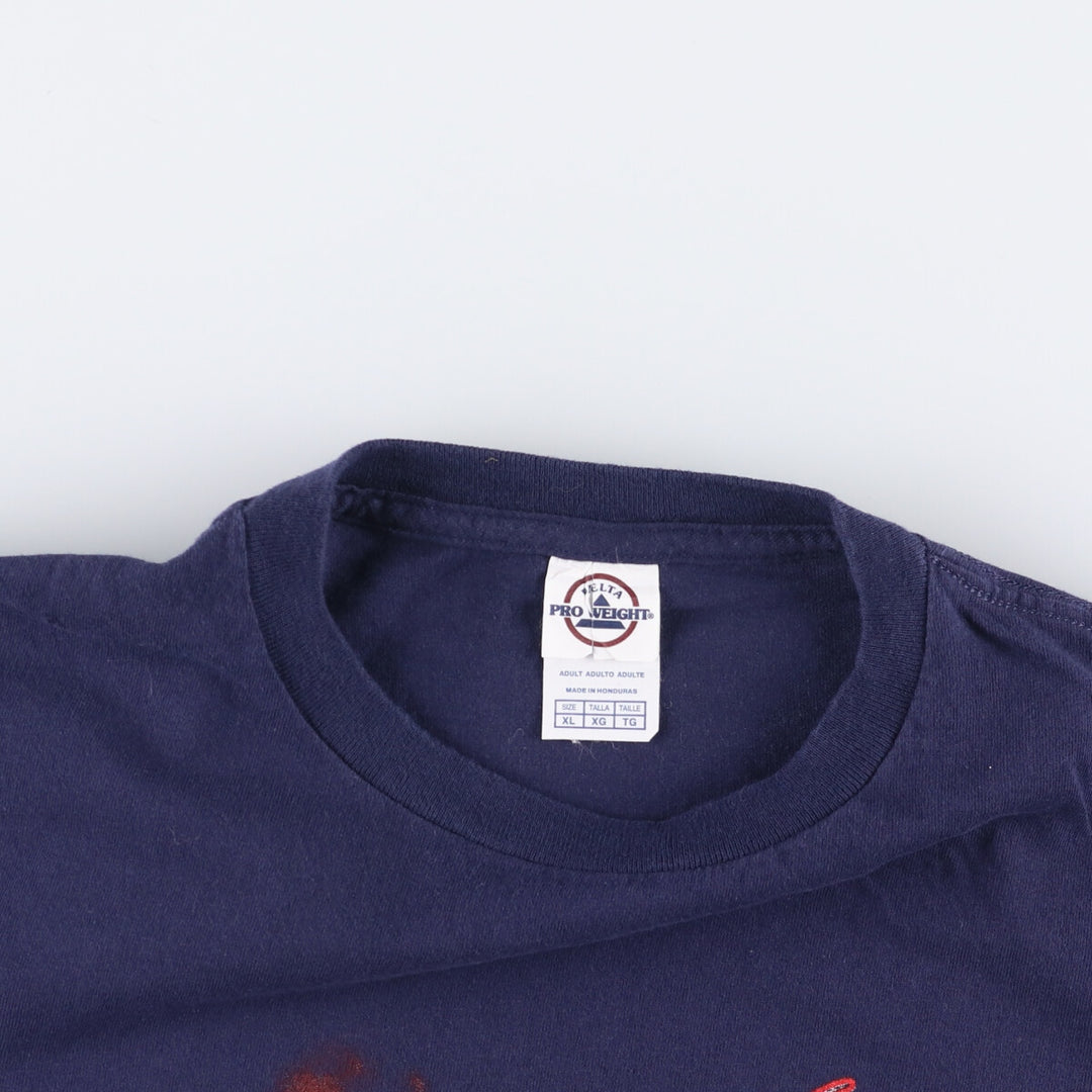 PINK FLOYD Pink Floyd Band T-shirt Band T Men's XL size cotton navy blue type Vintage Second Hand