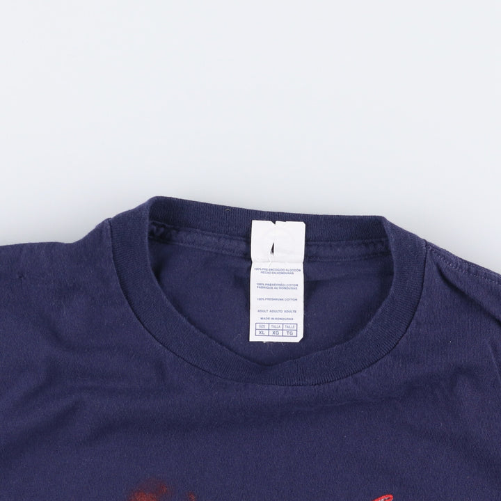 PINK FLOYD Pink Floyd Band T-shirt Band T Men's XL size cotton navy blue type Vintage Second Hand