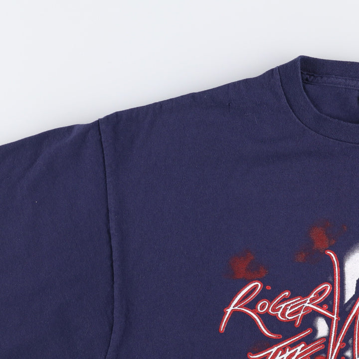 PINK FLOYD Pink Floyd Band T-shirt Band T Men's XL size cotton navy blue type Vintage Second Hand