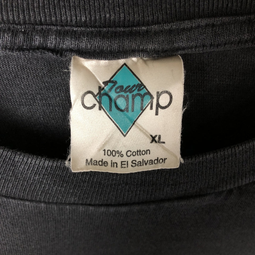 Vintage 90'S October Project band T-shirt, men's size XL cotton black type Vintage Second Hand